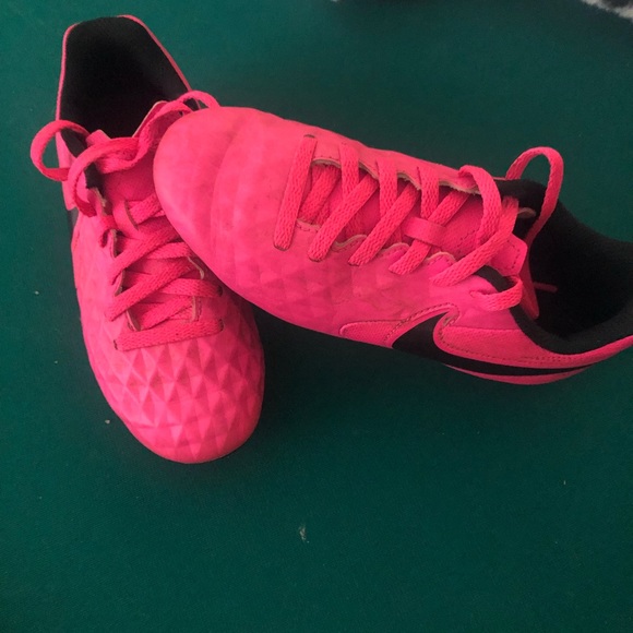 Nike Other - Little Girls Nike Soccer Shoes SIZE 12